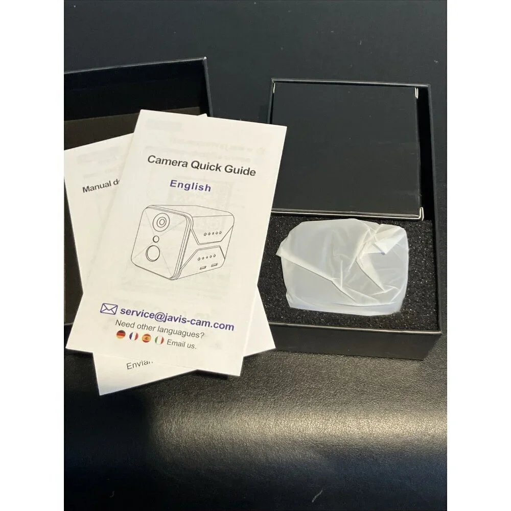 NIB Javiscam Mini Camera Security Camera, WiFi Connect, Motion & Night Detection